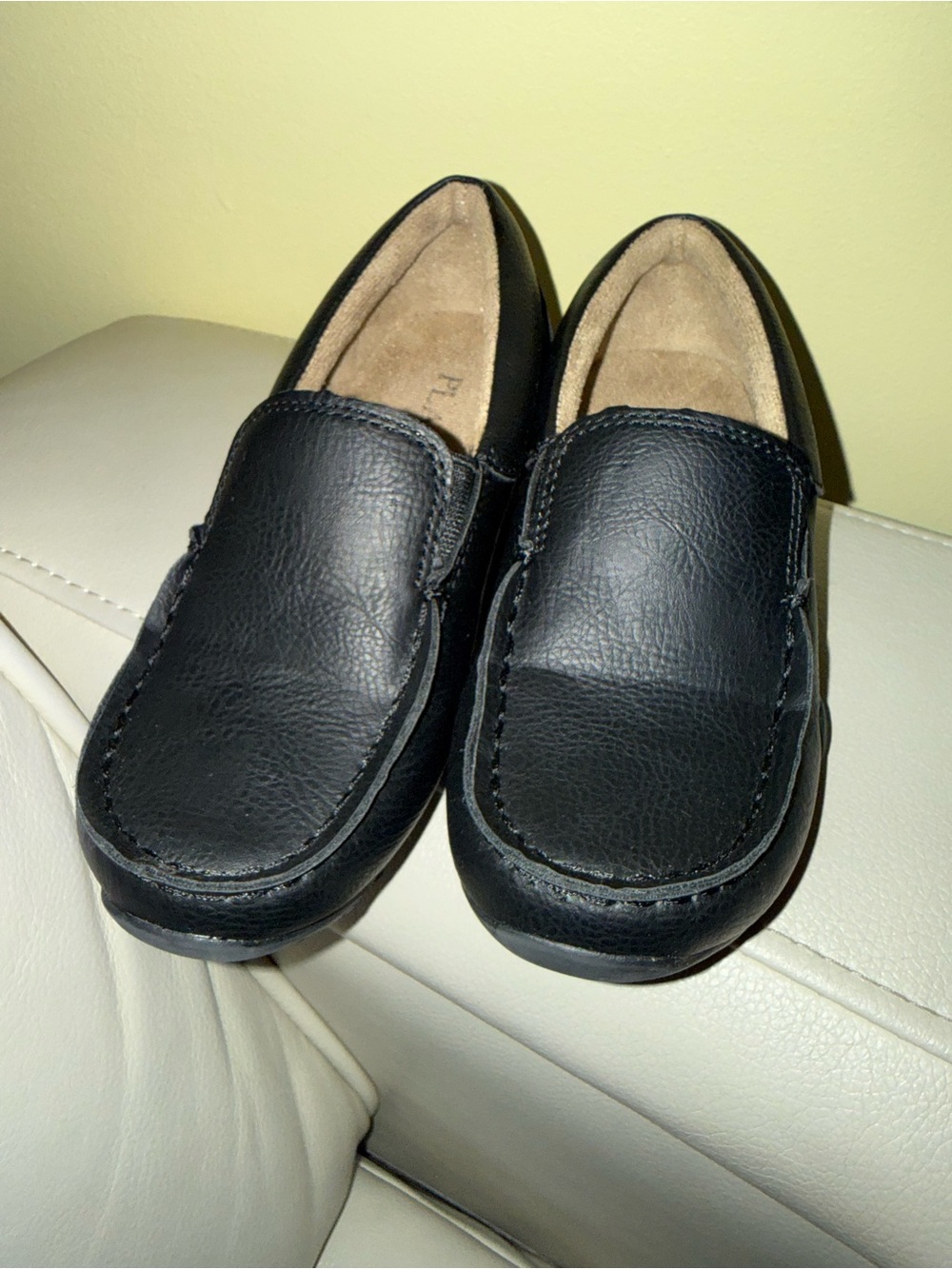 The Children's Place Black Slip-On Toddler Boy Loafers